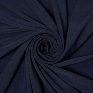 Navy Blue: (interlock twisted yarn) spandex lycra!